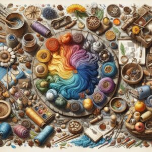 El Arte del Teñido Natural en el Reciclaje Textil